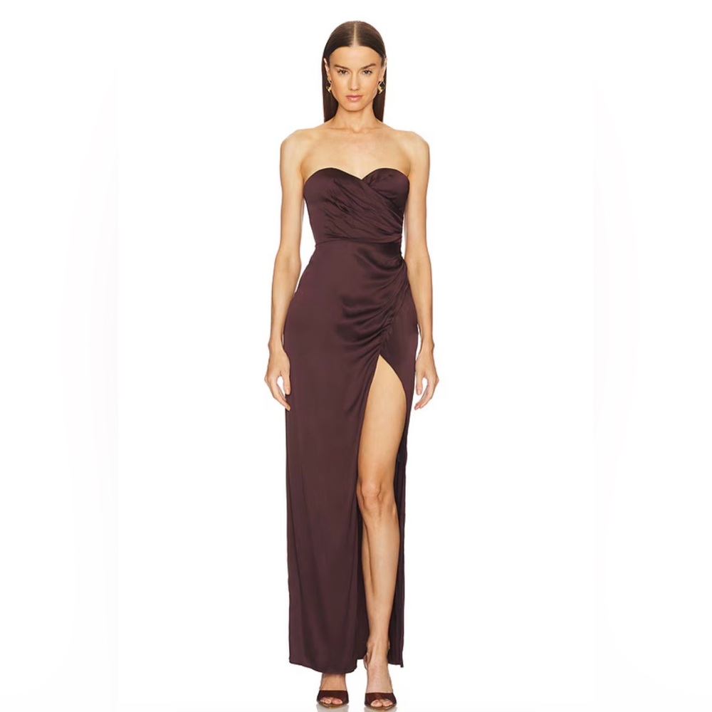 x REVOLVE Dimity Gown in Chocolate Brown
Michael Costello